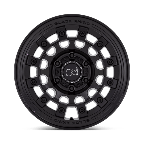 Black Rhino Hard Alloys Fuji 17X8 +38 Matte Black