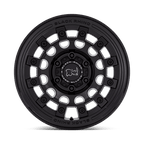 Black Rhino Hard Alloys Fuji 17X8 +38 Matte Black