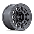 Black Rhino Hard Alloys Fuji 17X8 +38 Matte Gunmetal