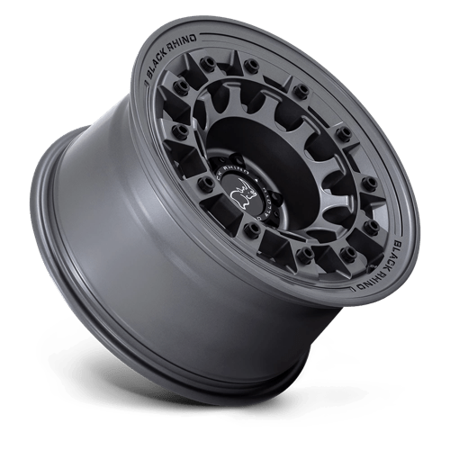 Black Rhino Hard Alloys Fuji 17X8 +38 Matte Gunmetal