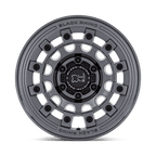 Black Rhino Hard Alloys Fuji 17X8 +38 Matte Gunmetal