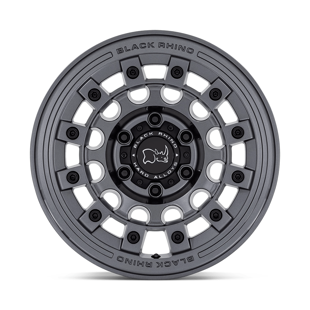 Black Rhino Hard Alloys Fuji 17X9 -12 Matte Gunmetal