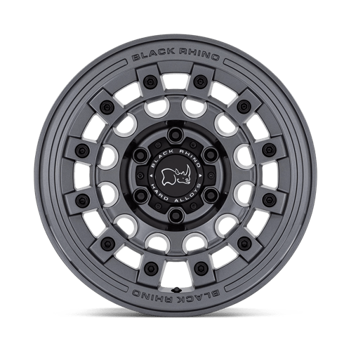 Black Rhino Hard Alloys Fuji 17X8 +38 Matte Gunmetal