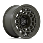 Black Rhino Hard Alloys Fuji 17X8 +38 Olive Drab Green