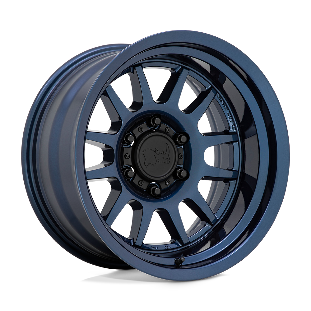 Black Rhino Hard Alloys Guide 16X8.5 -10 Gloss Midnight Blue