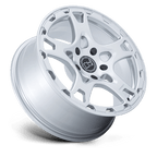Black Rhino Hard Alloys Klaue 18X8 +20 Matte Silver