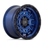 Black Rhino Hard Alloys Legion 17X9 +0 Cobalt Blue W/ Black Lip