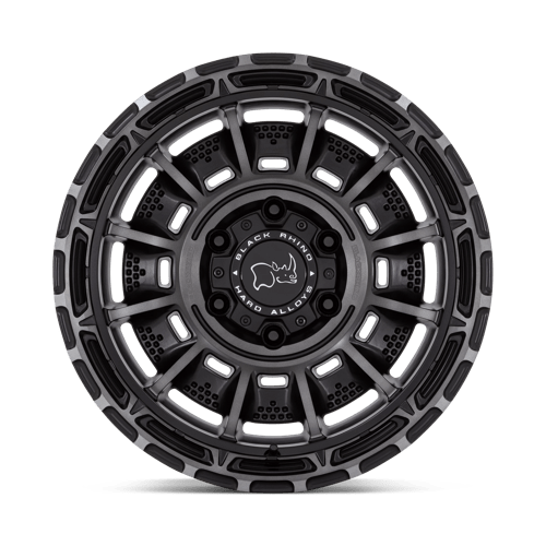 Black Rhino Hard Alloys Legion 17X9 -12 Matte Black Gray Tint