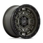 Black Rhino Hard Alloys Legion 17X9 -12 Olive Drab Green W/ Black Lip