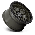 Black Rhino Hard Alloys Legion 20X10 -18 Olive Drab Green W/ Black Lip