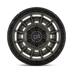 Black Rhino Hard Alloys Legion 20X10 -18 Olive Drab Green W/ Black Lip