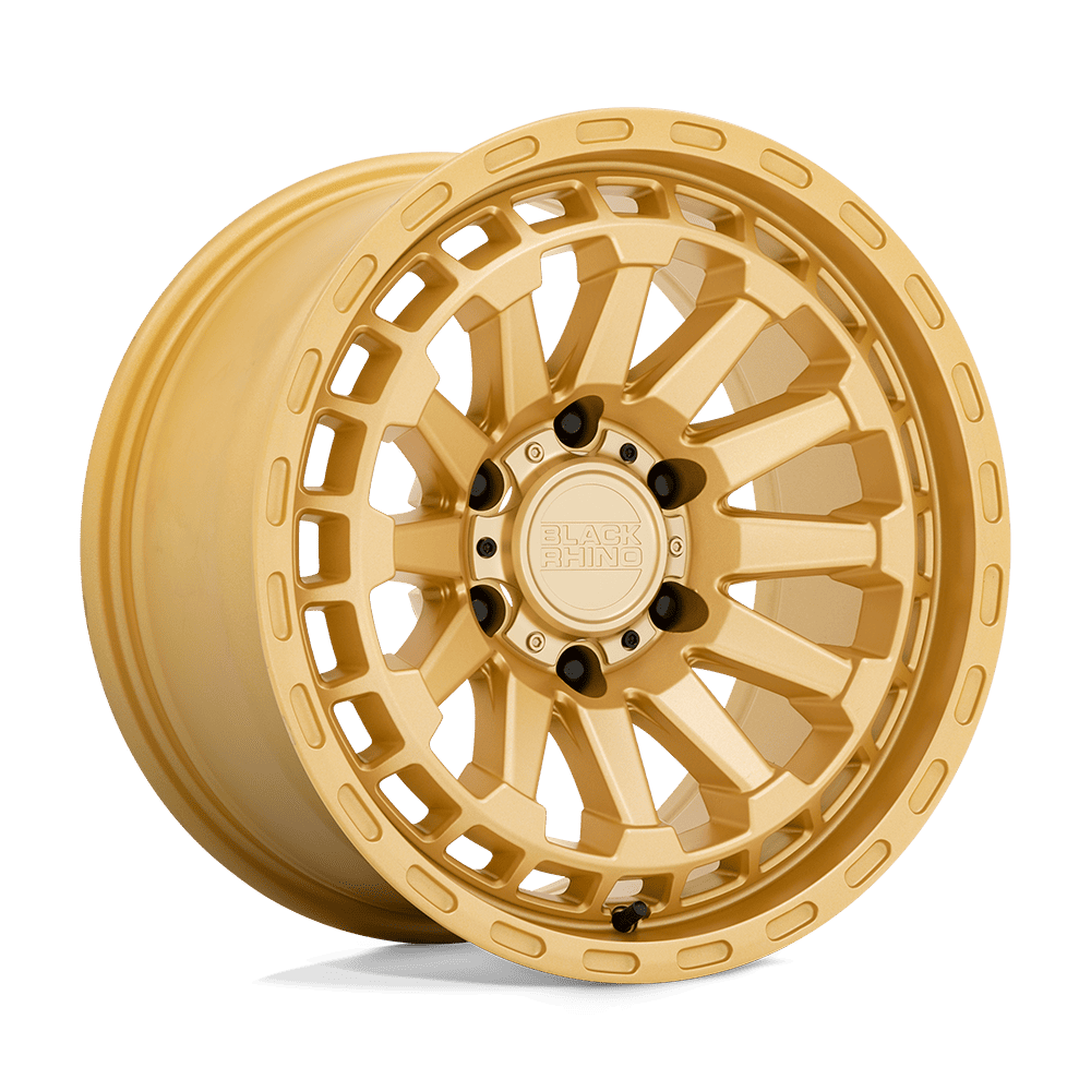 Black Rhino Hard Alloys Raid 17X8.5 -18 Gold