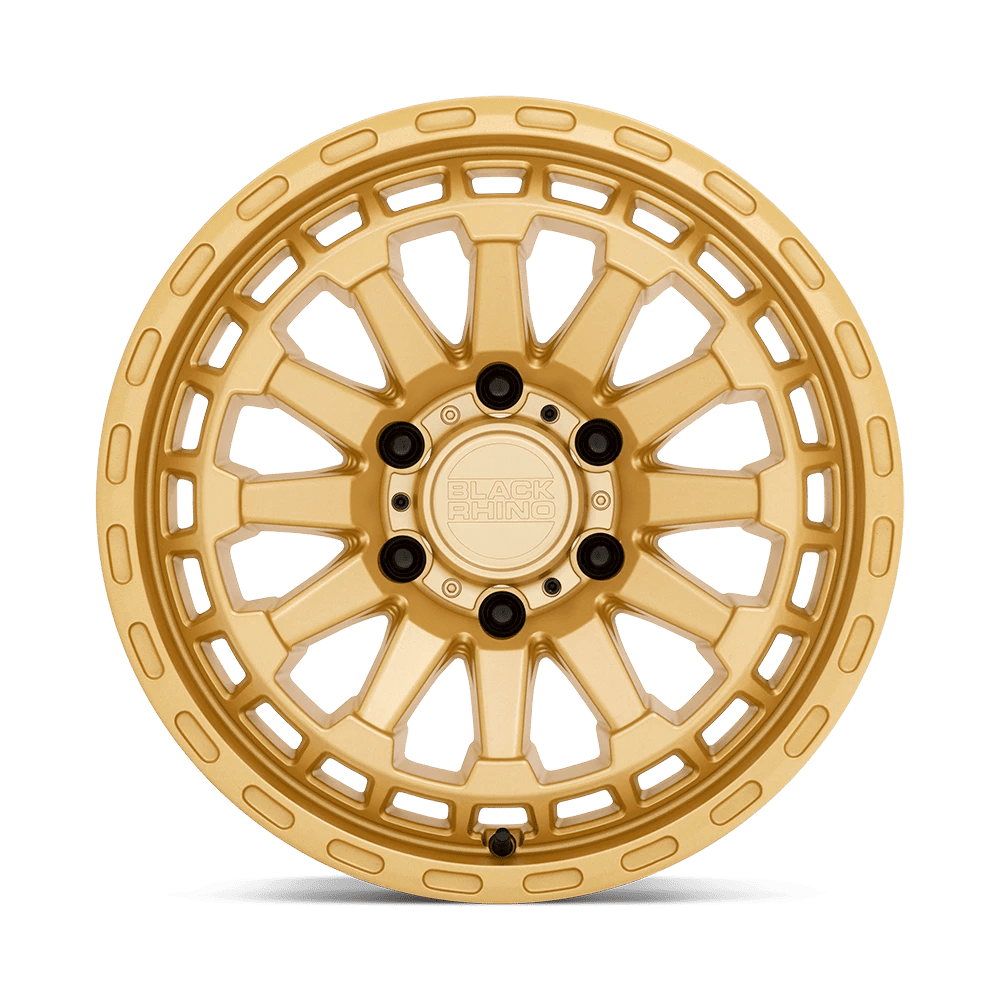 Black Rhino Hard Alloys Raid 17X8.5 -18 Gold