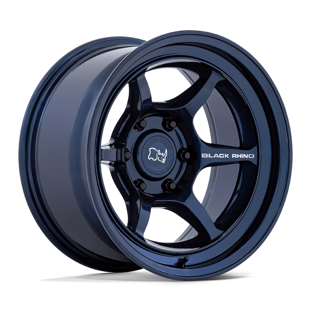 Black Rhino Hard Alloys Shogun 17X8.5 -10 Gloss Midnight Blue