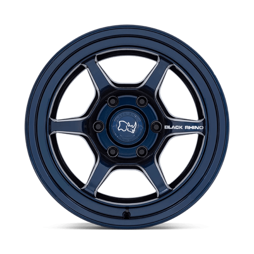 Black Rhino Hard Alloys Shogun 17X8.5 +20 Gloss Midnight Blue