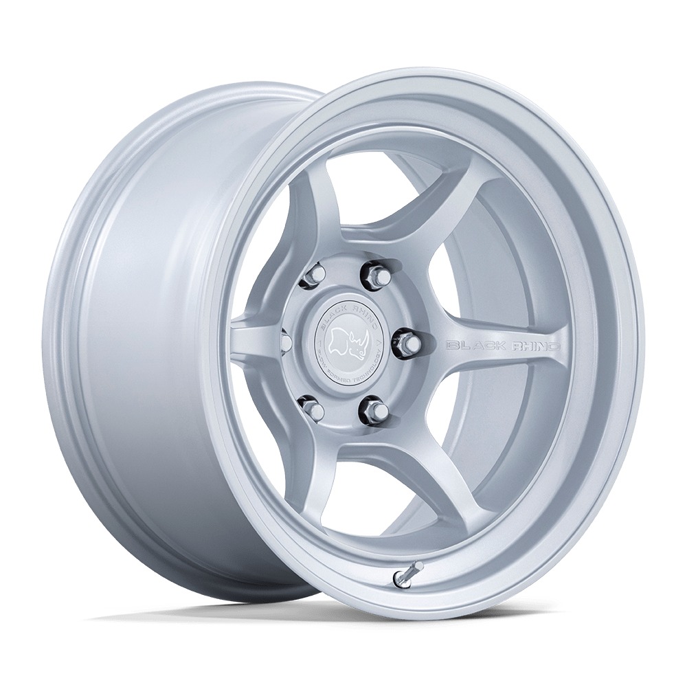 Black Rhino Hard Alloys Shogun 17X8.5 +20 Hyper Silver