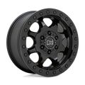 Black Rhino Hard Alloys Venture Beadlock 17X8 +38 Matte Black