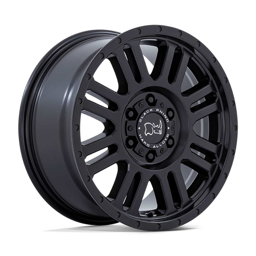 Black Rhino Hard Alloys Yellowstone 17X8 +45 Matte Black