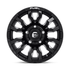 Fuel 1Pc D673 Blitz 16X8 +1 Gloss Black Milled