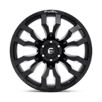 Fuel 1Pc D673 Blitz 20X9 +20 Gloss Black Milled