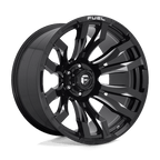 Fuel 1Pc D673 Blitz 22X12 -44 Gloss Black Milled