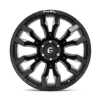 Fuel 1Pc D673 Blitz 22X12 -44 Gloss Black Milled