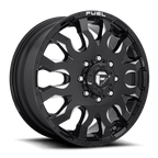 Fuel 1Pc D673 Blitz 20X8.25 +105 Gloss Black Milled