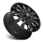 Fuel 1Pc D673 Blitz 20X8.25 +105 Gloss Black Milled