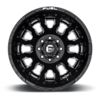 Fuel 1Pc D673 Blitz 20X8.25 -221 Gloss Black Milled