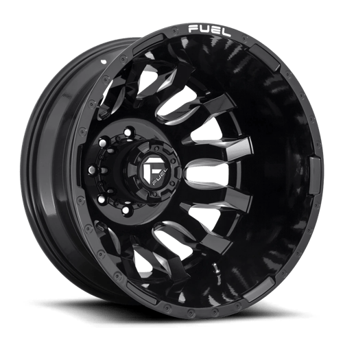 Fuel 1Pc D673 Blitz 20X8.25 -265 Gloss Black Milled