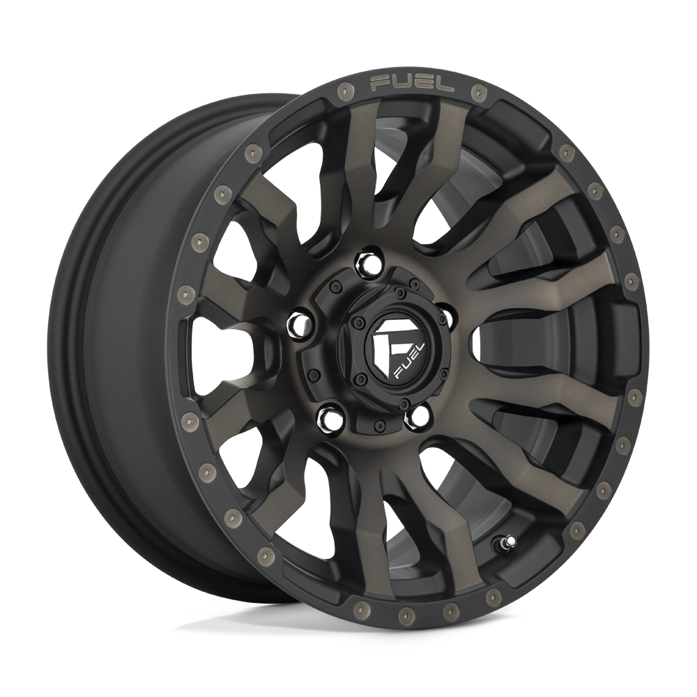 Fuel 1Pc D674 Blitz 18X9 +20 Matte Black Double Dark Tint