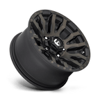 Fuel 1PC D674 BLITZ 17x9 +1 MATTE BLACK DOUBLE DARK TINT