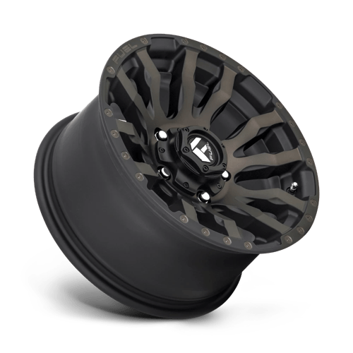 Fuel 1Pc D674 Blitz 20X10 -18 Matte Black Double Dark Tint
