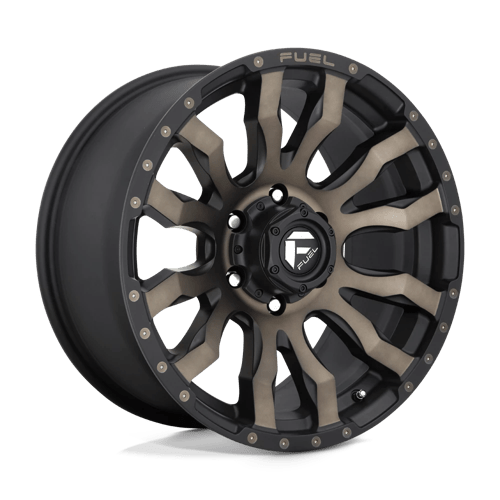 Fuel 1Pc D674 Blitz 18X9 +1 Matte Black Double Dark Tint