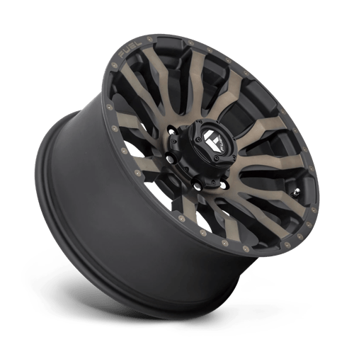Fuel 1Pc D674 Blitz 20X9 +20 Matte Black Double Dark Tint
