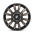 Fuel 1Pc D674 Blitz 18X9 +1 Matte Black Double Dark Tint
