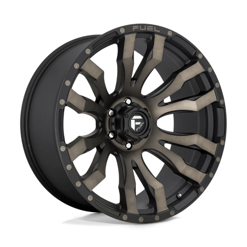 Fuel 1Pc D674 Blitz 22X10 -18 Matte Black Double Dark Tint