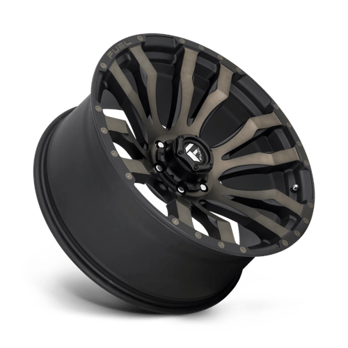 Fuel 1Pc D674 Blitz 22X10 -18 Matte Black Double Dark Tint