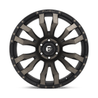 Fuel 1Pc D674 Blitz 22X10 -18 Matte Black Double Dark Tint