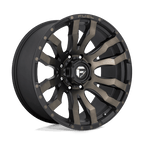 Fuel 1Pc D674 Blitz 22X12 -44 Matte Black Double Dark Tint