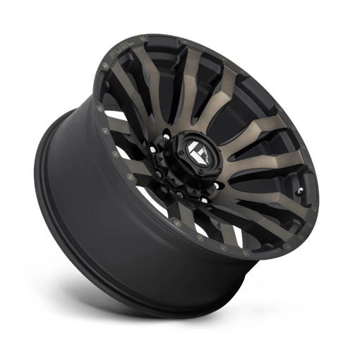 Fuel 1Pc D674 Blitz 22X12 -44 Matte Black Double Dark Tint