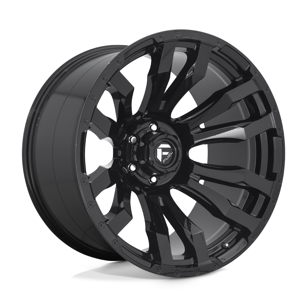 Fuel 1Pc D675 Blitz 20X9 +1 Gloss Black