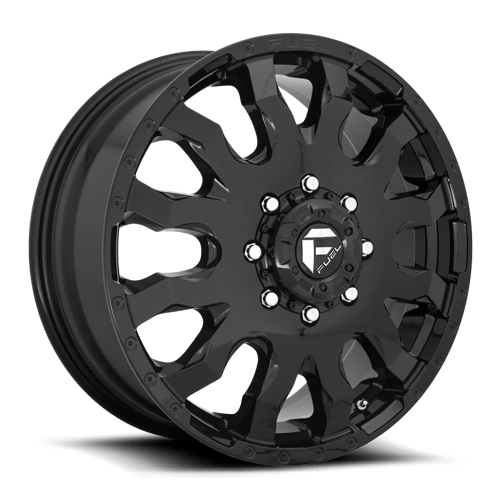 Fuel 1Pc D675 Blitz 20X8.25 +105 Gloss Black