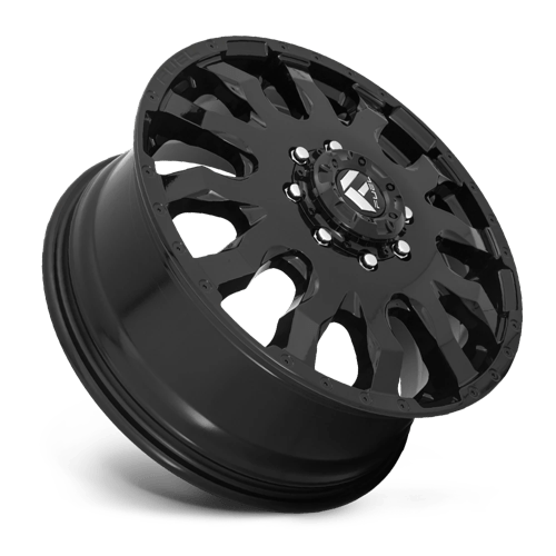 Fuel 1Pc D675 Blitz 20X8.25 +105 Gloss Black