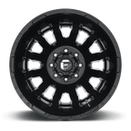 Fuel 1Pc D675 Blitz 20X8.25 -202 Gloss Black