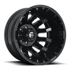 Fuel 1Pc D675 Blitz 20X8.25 -221 Gloss Black