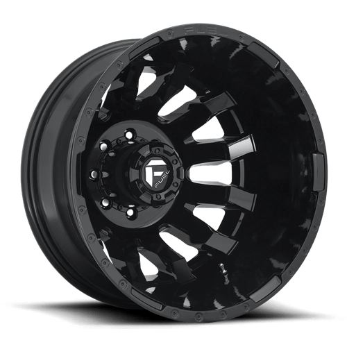 Fuel 1Pc D675 Blitz 20X8.25 -227 Gloss Black