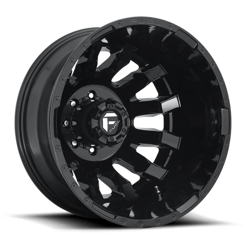 Fuel 1Pc D675 Blitz 20X8.25 -246 Gloss Black