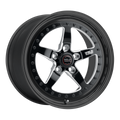 WELD Racing Weldstar 17X10 +64 Black Center - Gloss Black Shell