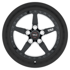 WELD Racing Weldstar 17X10 +64 Black Center - Gloss Black Shell